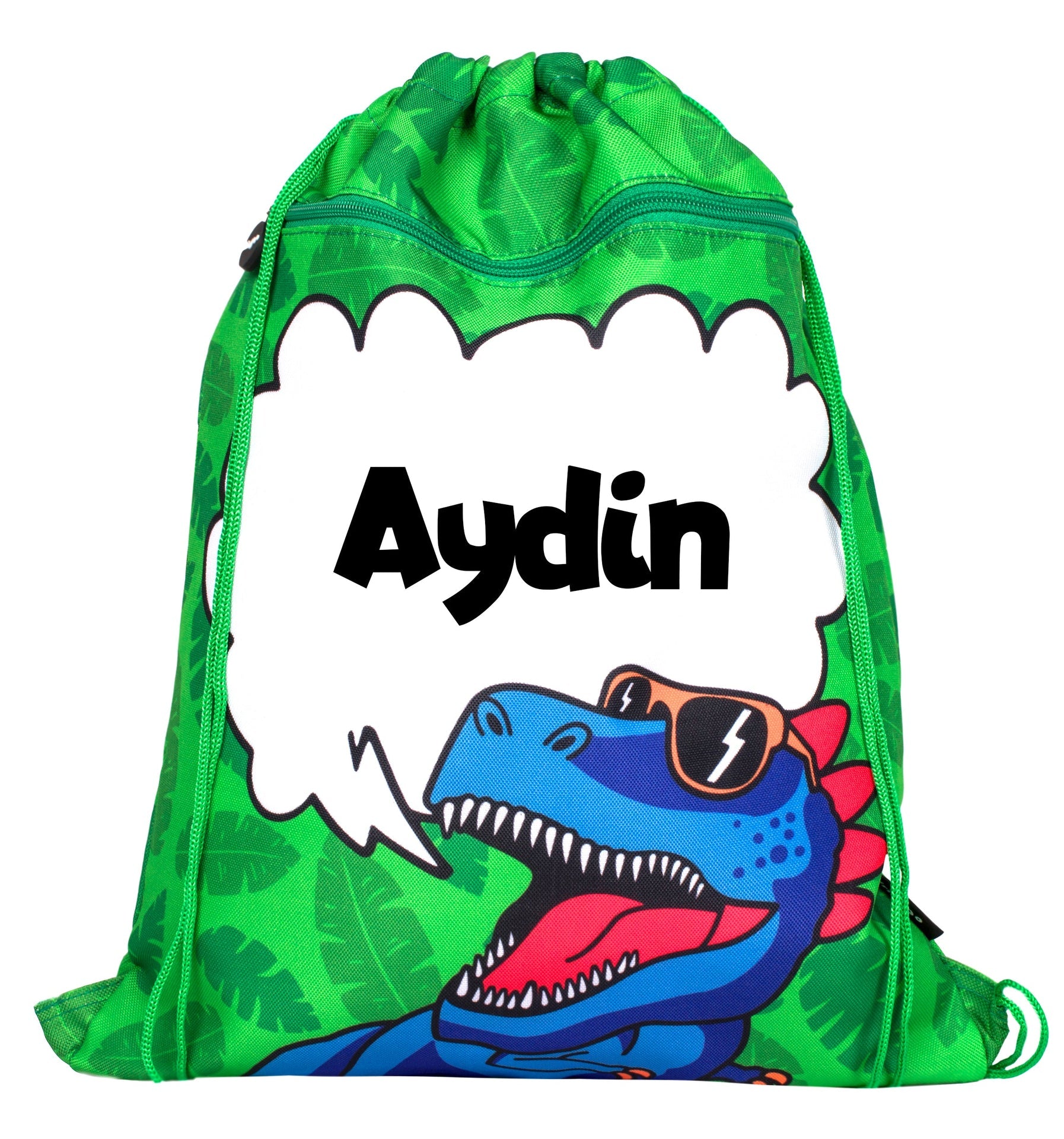 Sac à cordon – dinosaure bleu