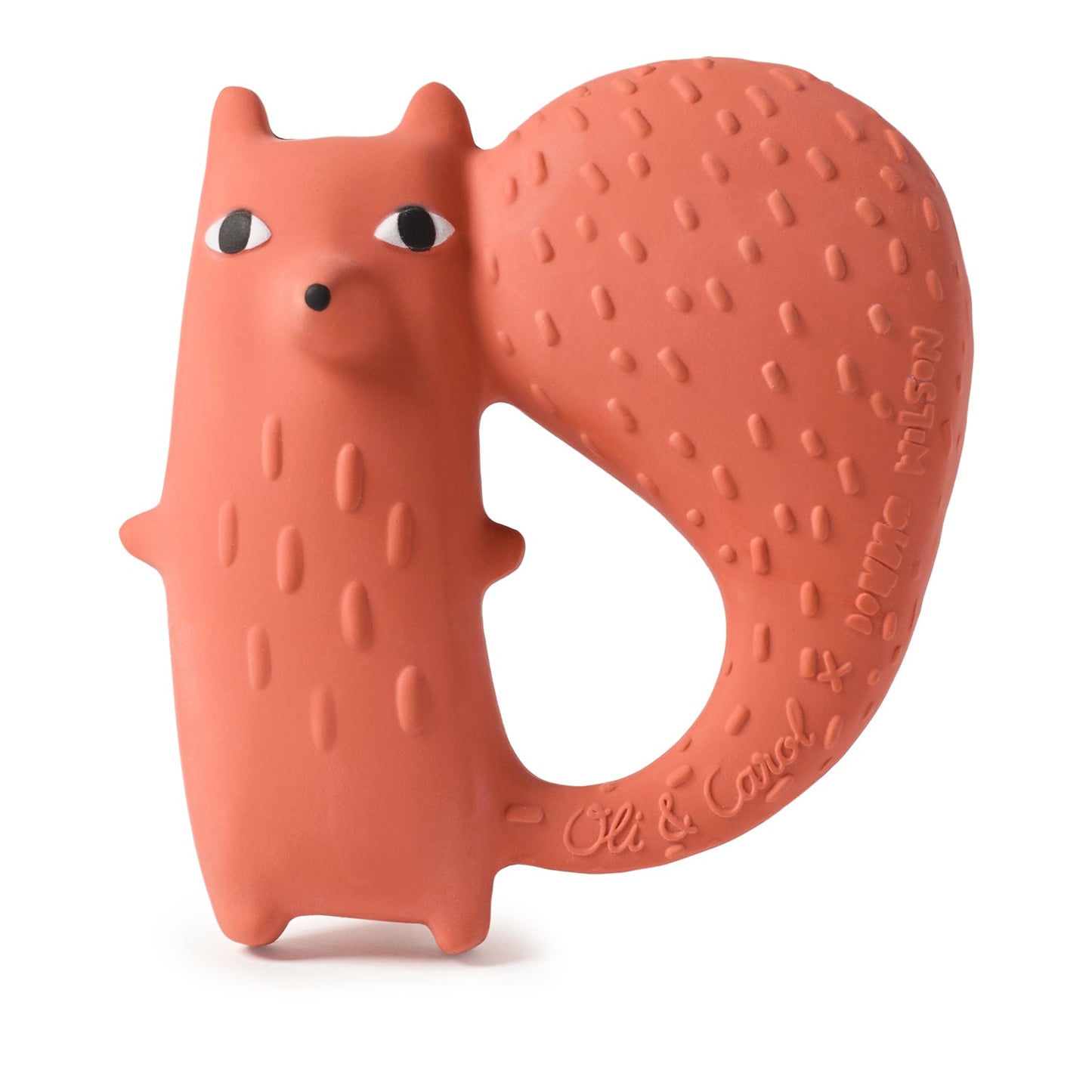 Cyril Squirrel Fox – Jouet de dentition bébé – Oli&Carol x Donna Wilson