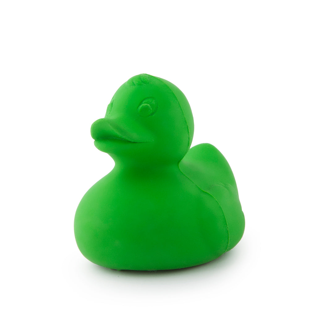 Elvis le Canard Vert – Jouet de bain et dentition bébé
