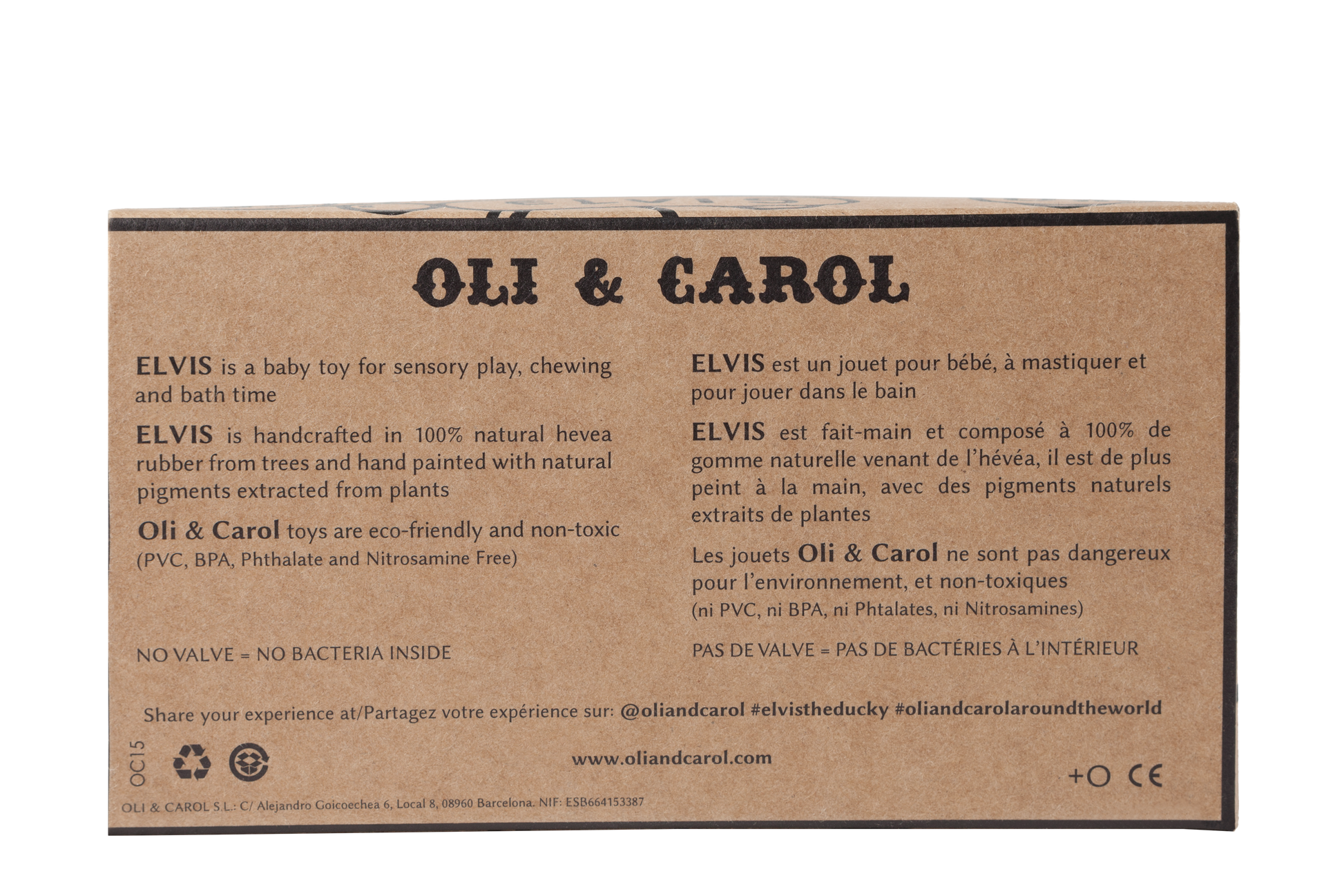 Elvis le Canard Gris Oli & Carol CoinCaillerie