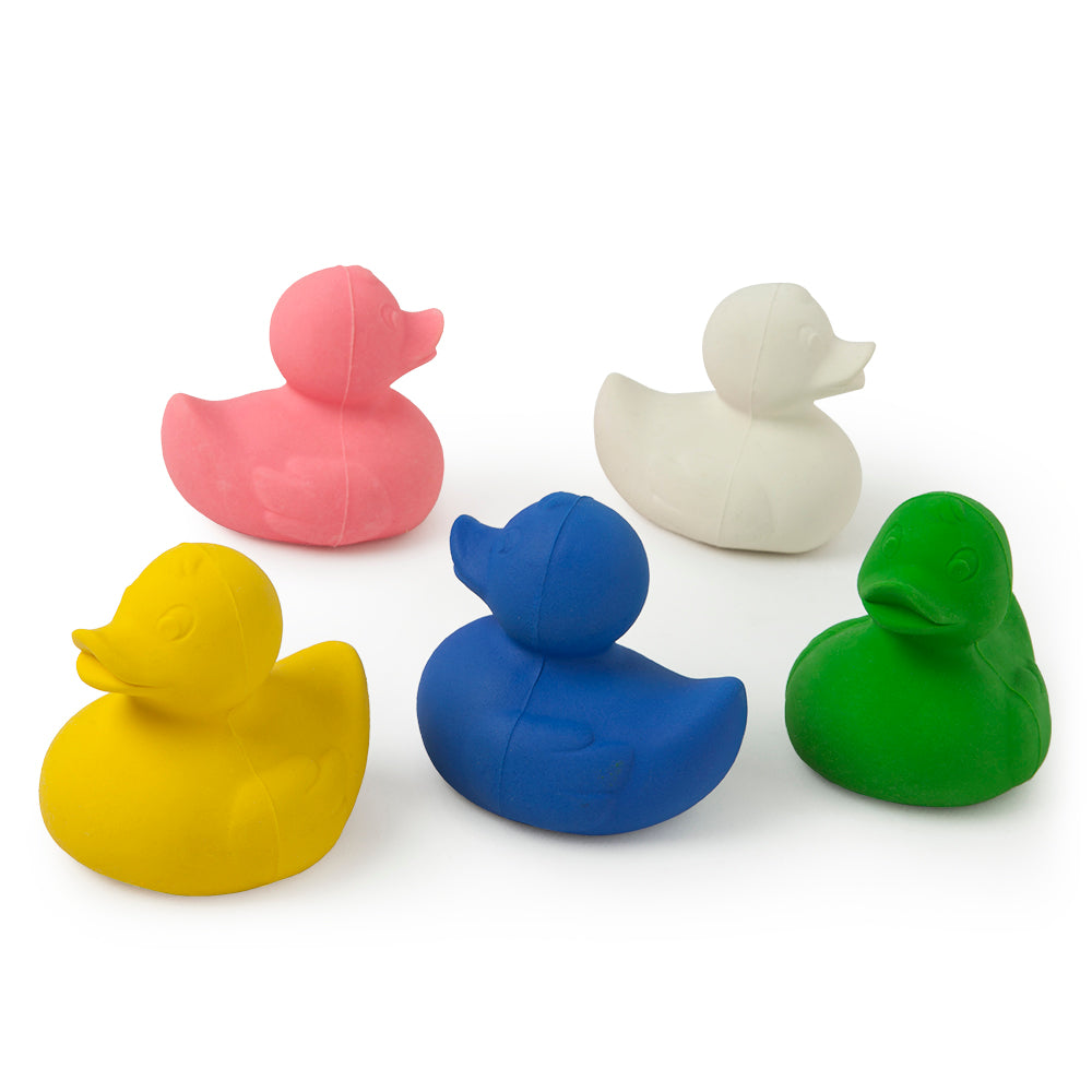 Elvis le Canard Rose – Jouet de bain et dentition bébé – vue produit 8