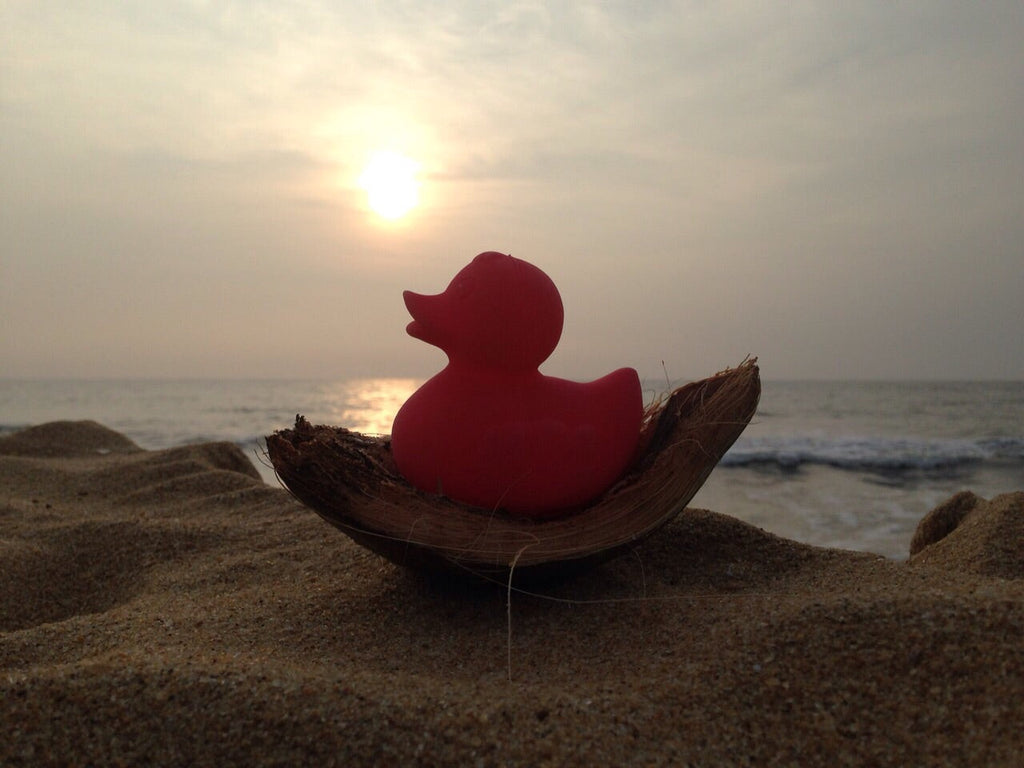 Elvis le Canard Rose – Jouet de bain et dentition bébé – vue produit 20