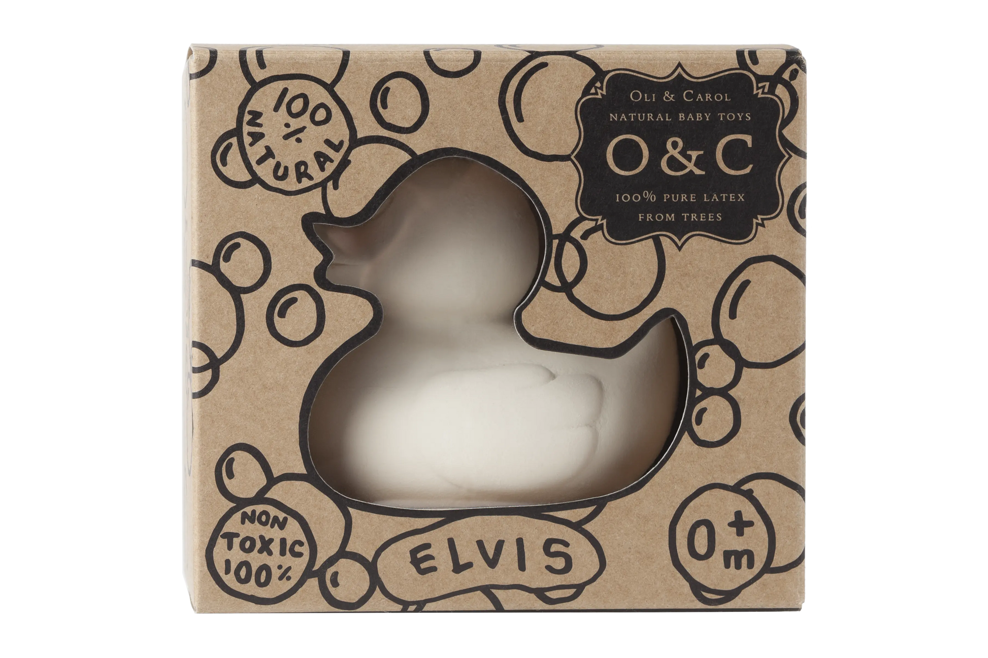 Elvis le Canard Blanc Oli & Carol CoinCaillerie