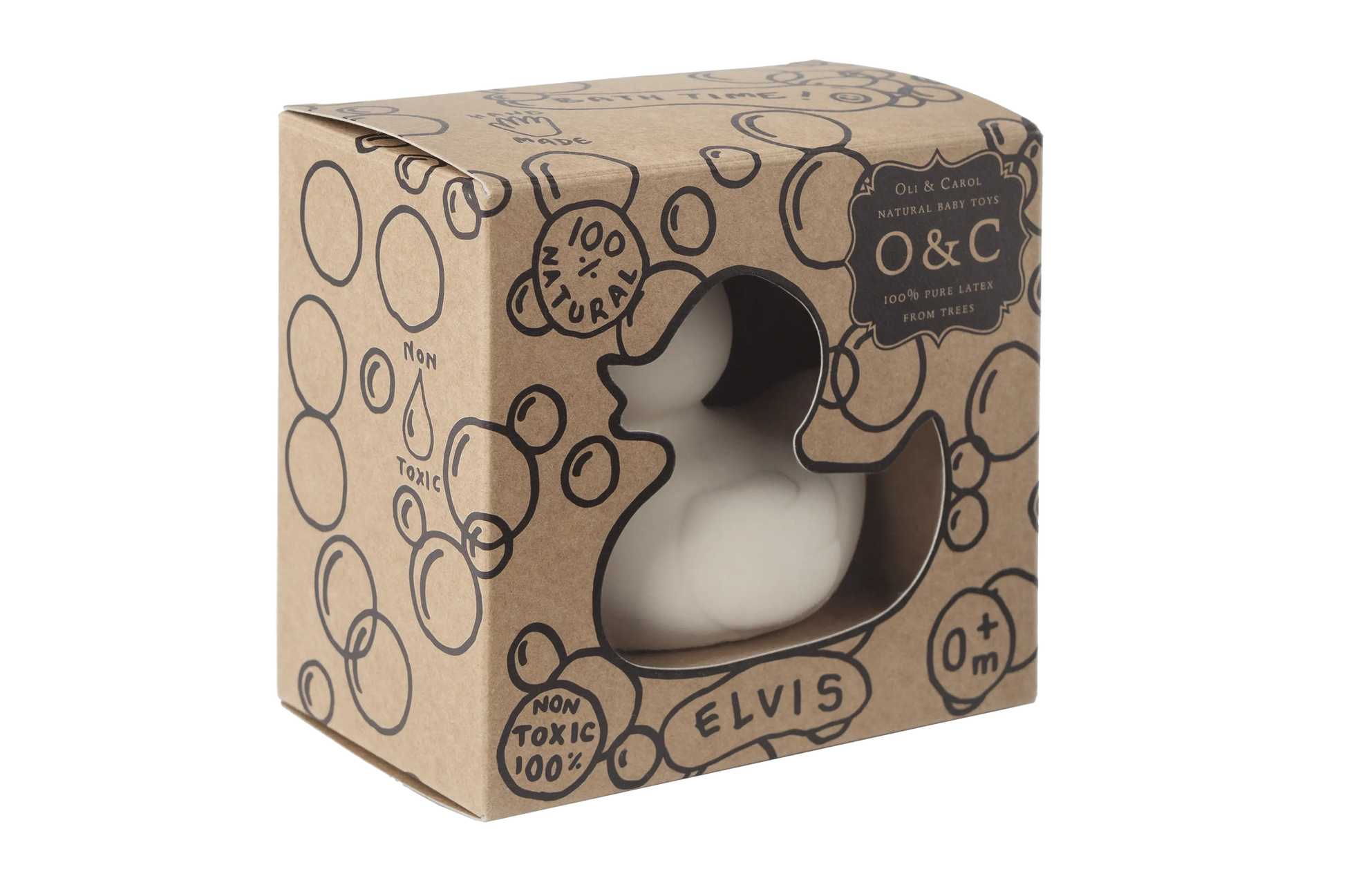 Elvis le Canard Blanc Oli & Carol CoinCaillerie