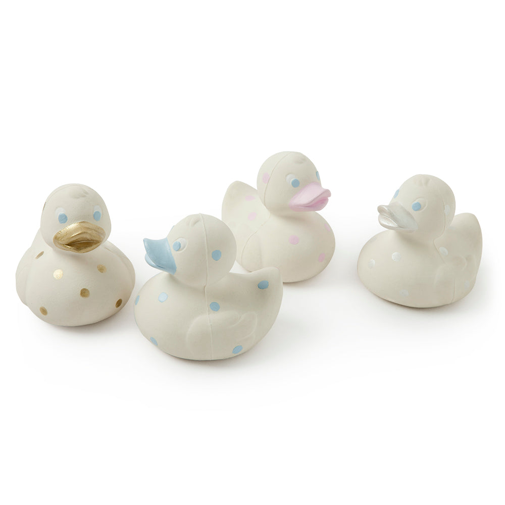 Elvis le Canard Pois Dorés – Jouet de bain et dentition bébé – vue produit 13