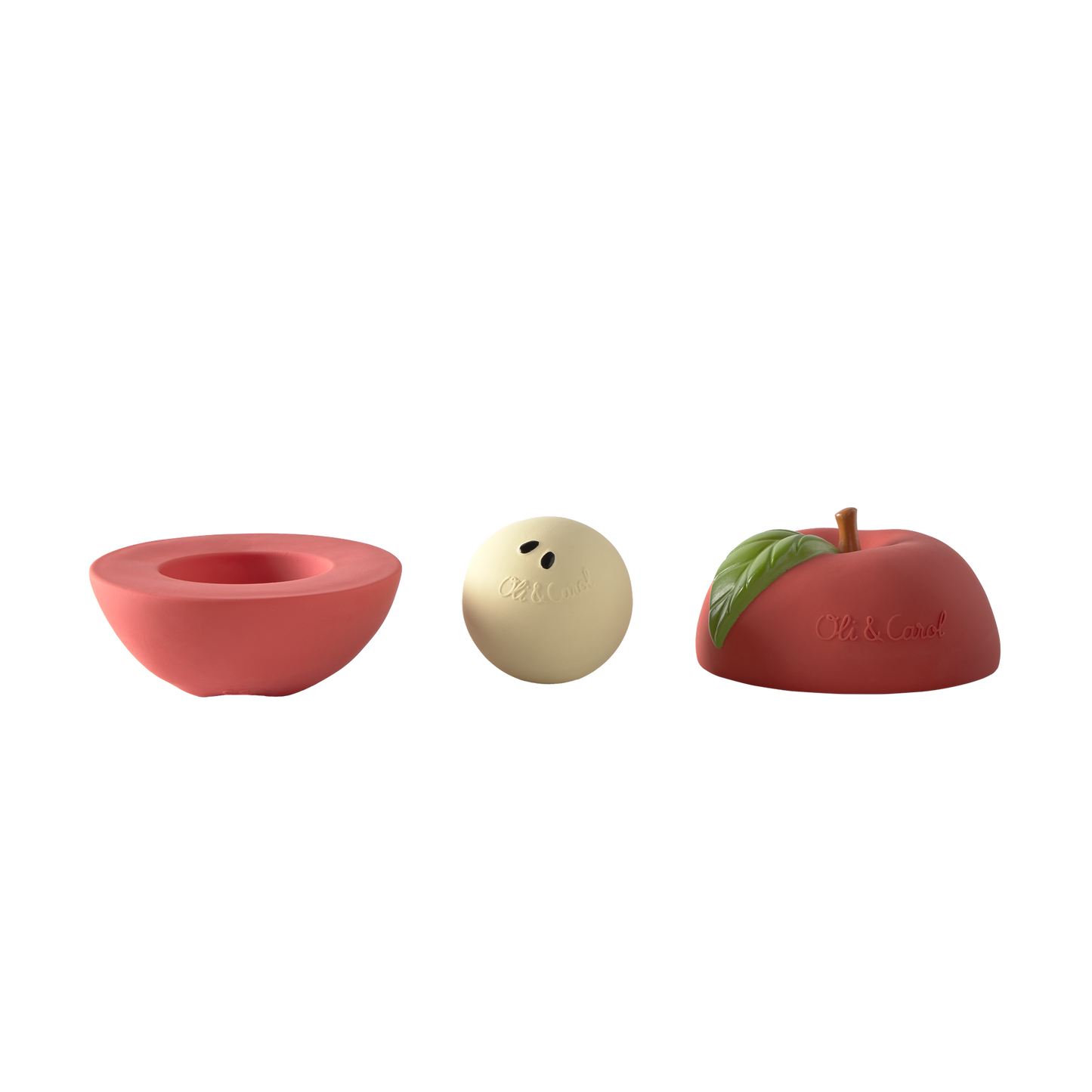Pomme – Jouet à empiler et balle hochet – vue produit 3