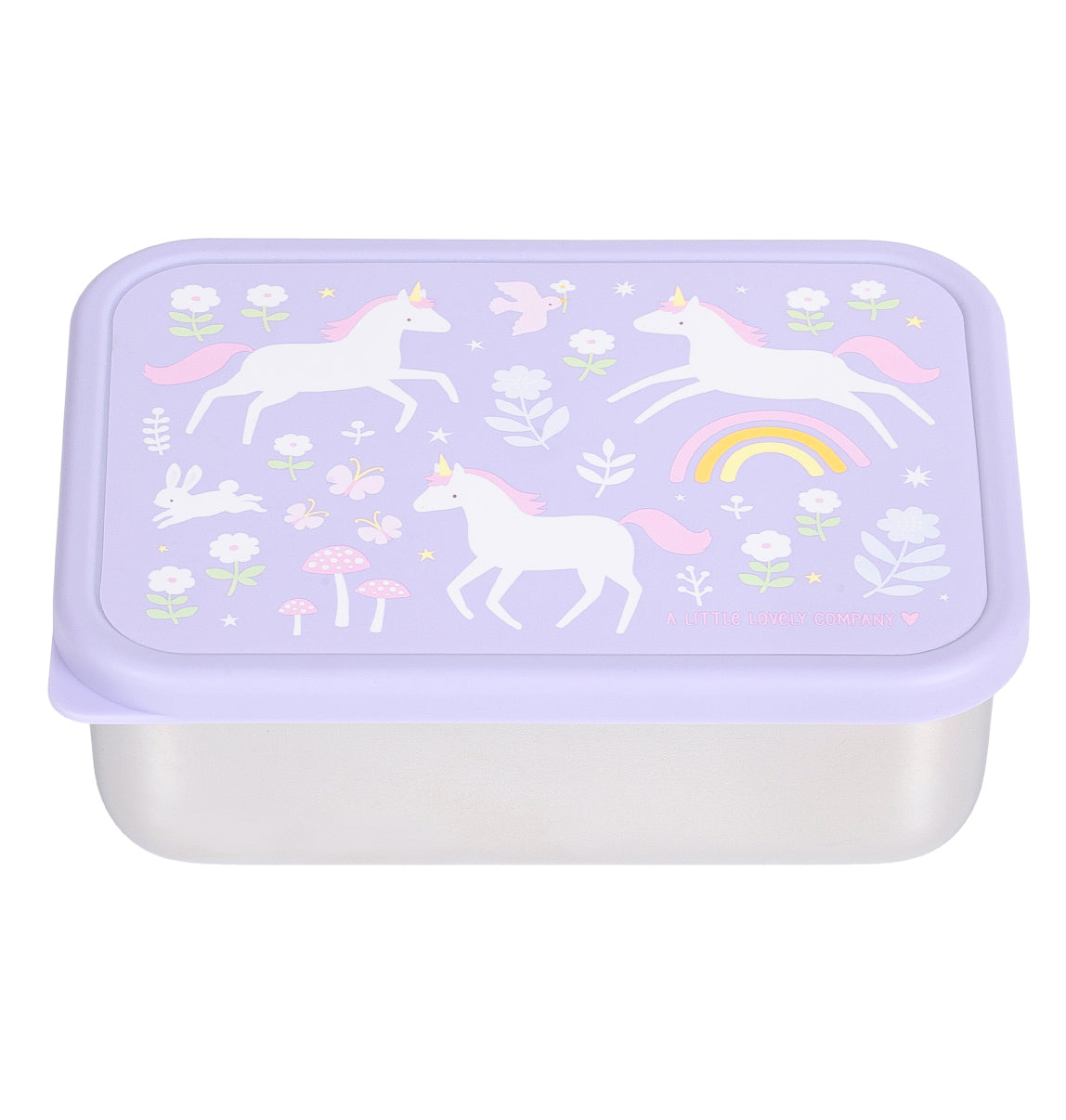 Boîte à déjeuner en inox - Unicorn Dreams – A Little Lovely Company