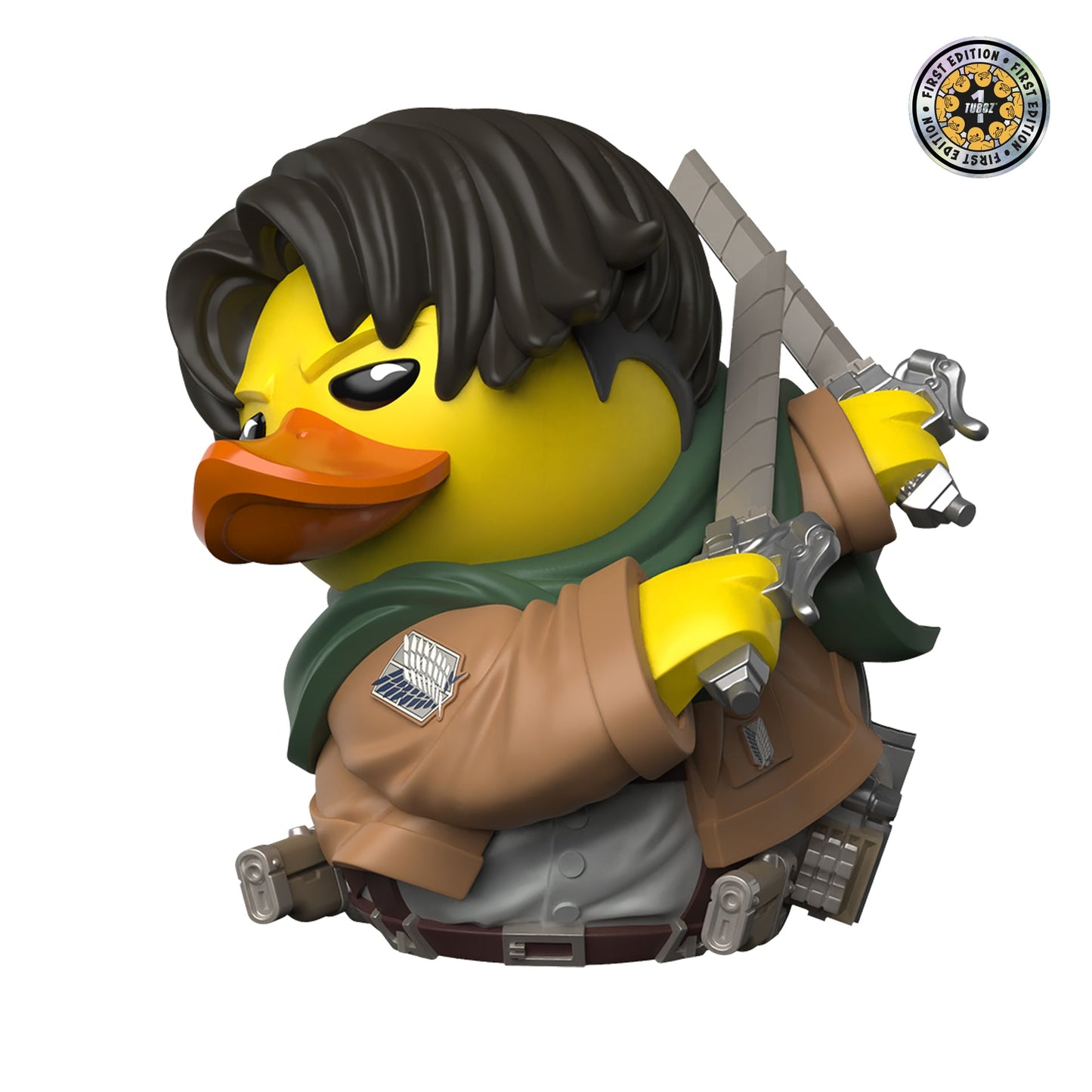 attack on titan levi ackerman tubbz first edition