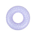 Bouée De Bain Léopard Lilas