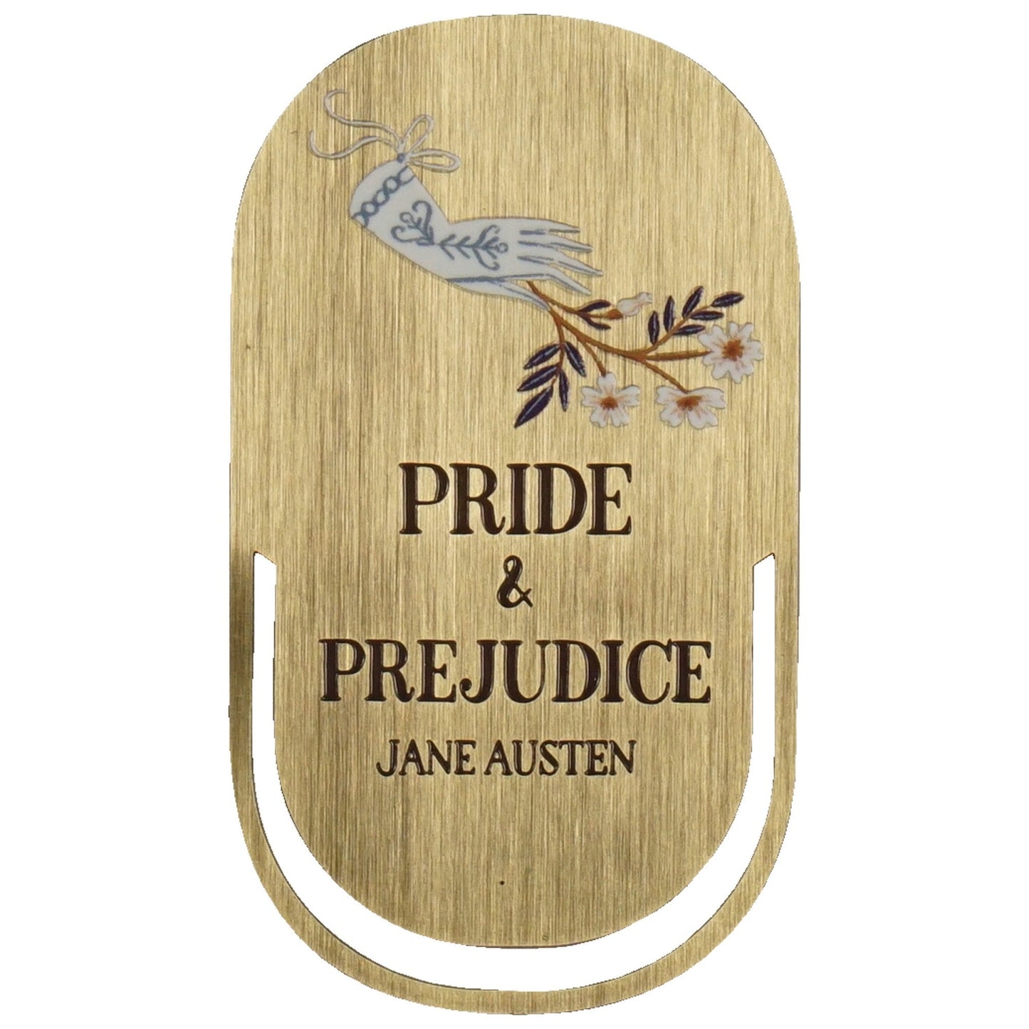 Marque-page en métal Jane Austen - Pulteney Press Pride & Prejudice