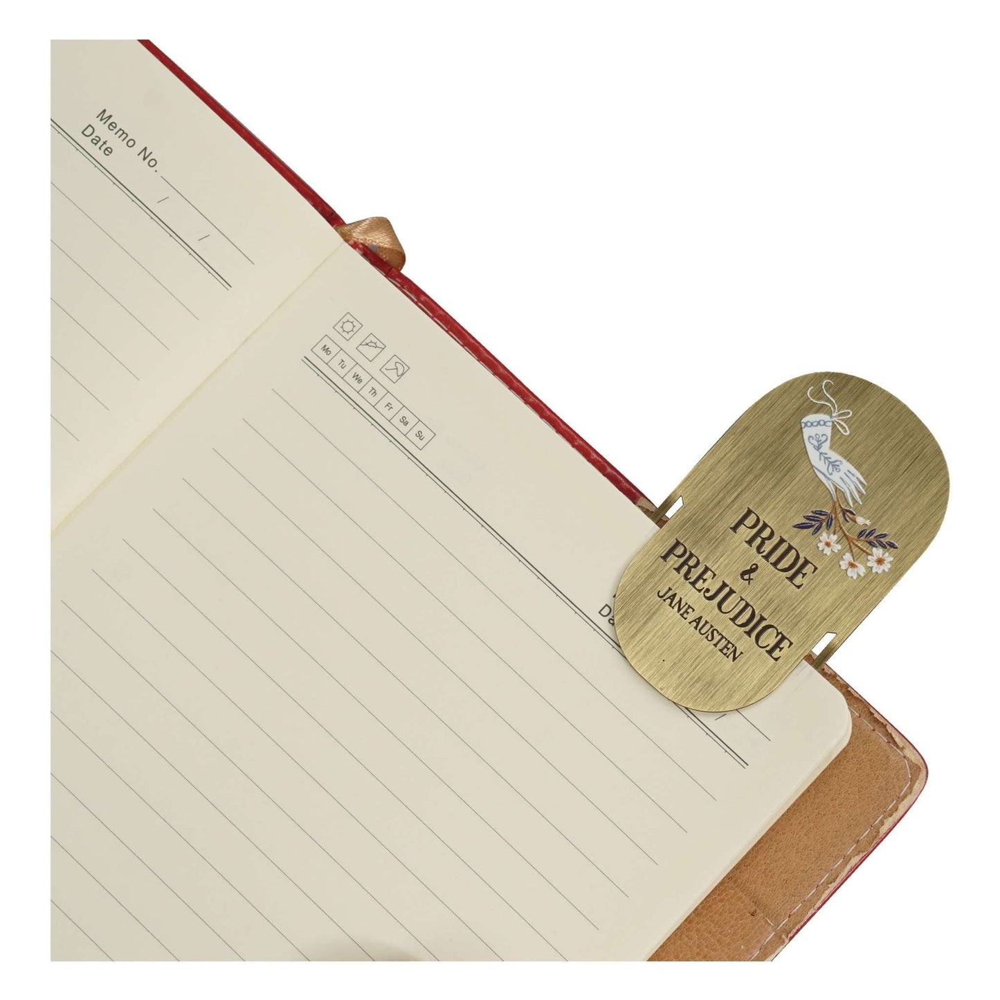 Marque-page en métal Jane Austen - Pulteney Press Pride & Prejudice