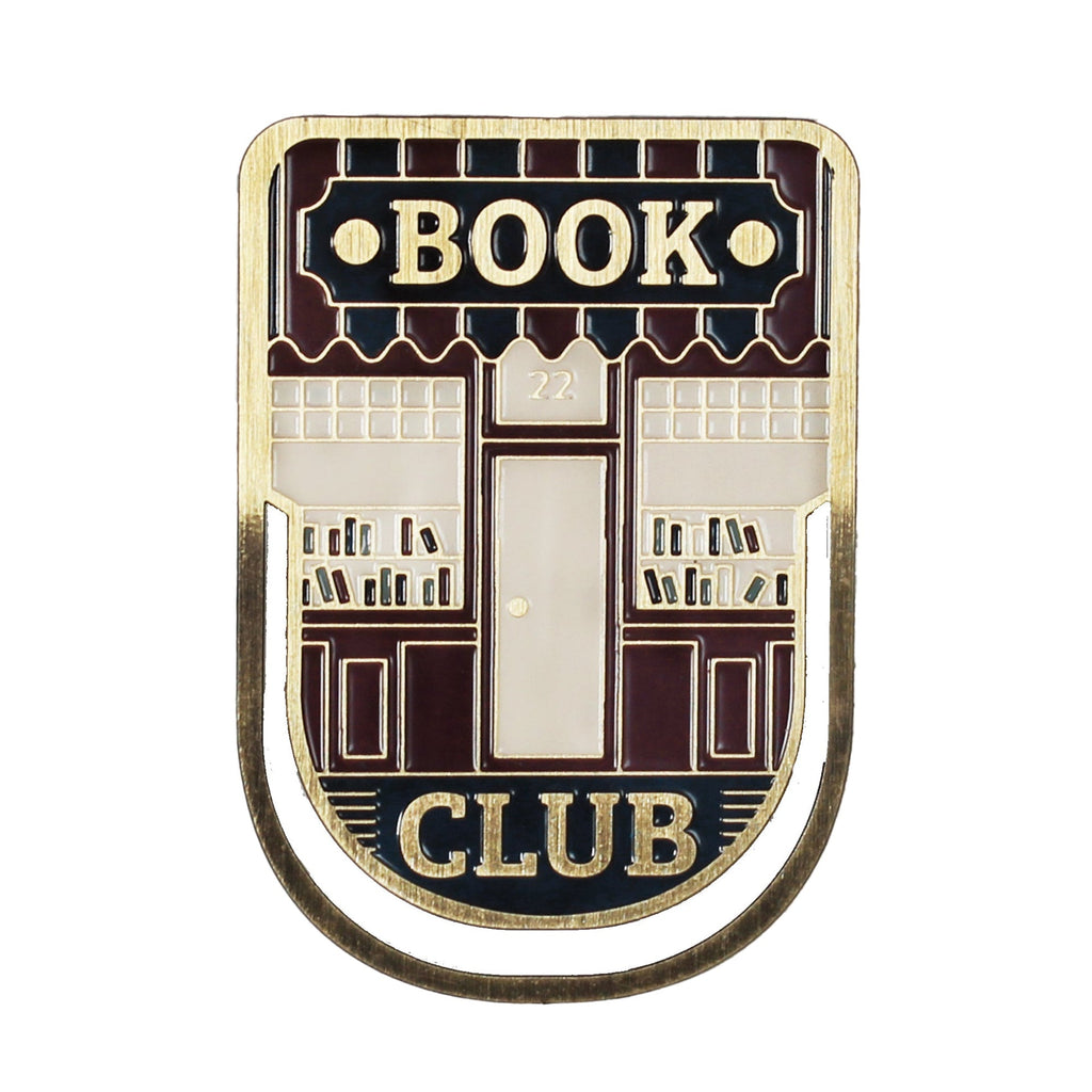 Marque-page en métal Pulteney Press Book Club