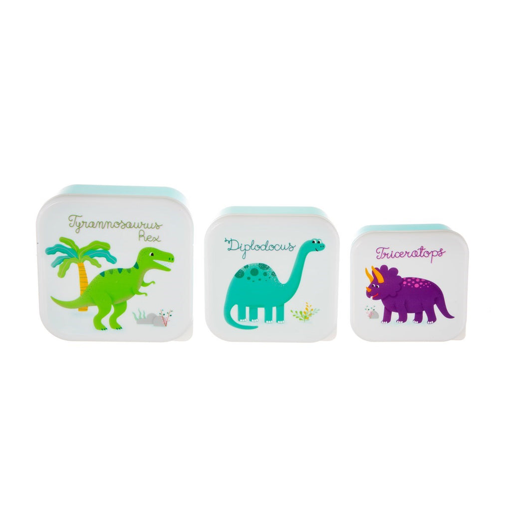 Boîtes à Goûter Dinosaures Roarsome - Set de 3 Sass & Belle – vue produit 4