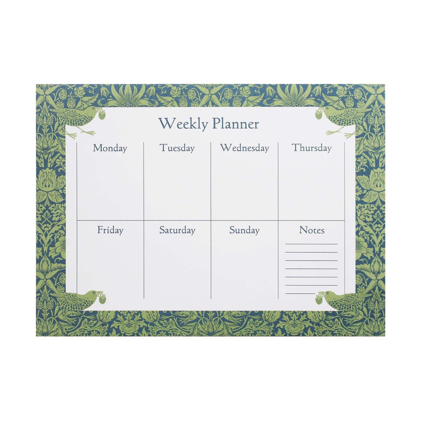 Weekly Planner - William Morris - ACS Sage