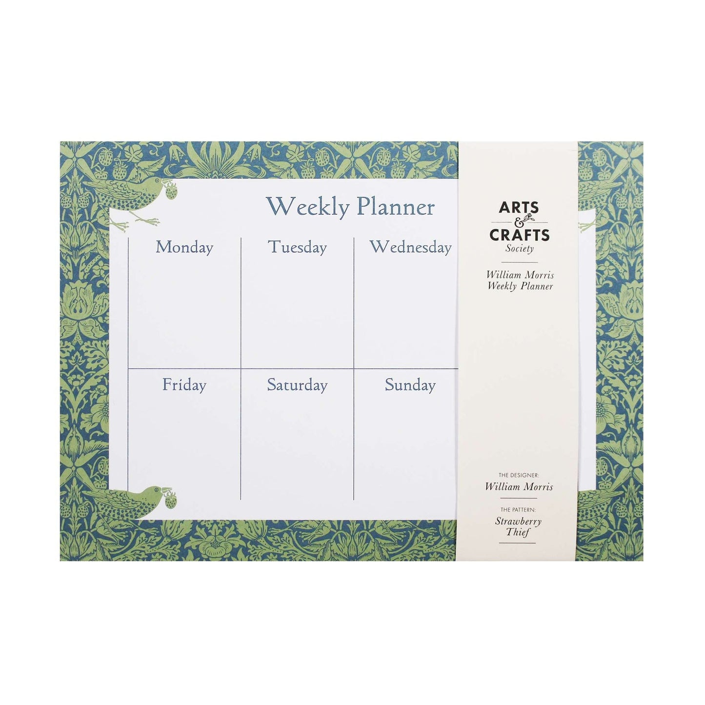 Weekly Planner - William Morris - ACS Sage