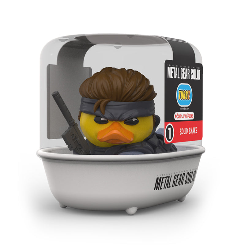 metal gear solid ducks Metal Gear Solid: Solid Snake TUBBZ Rubber Duck Collectible