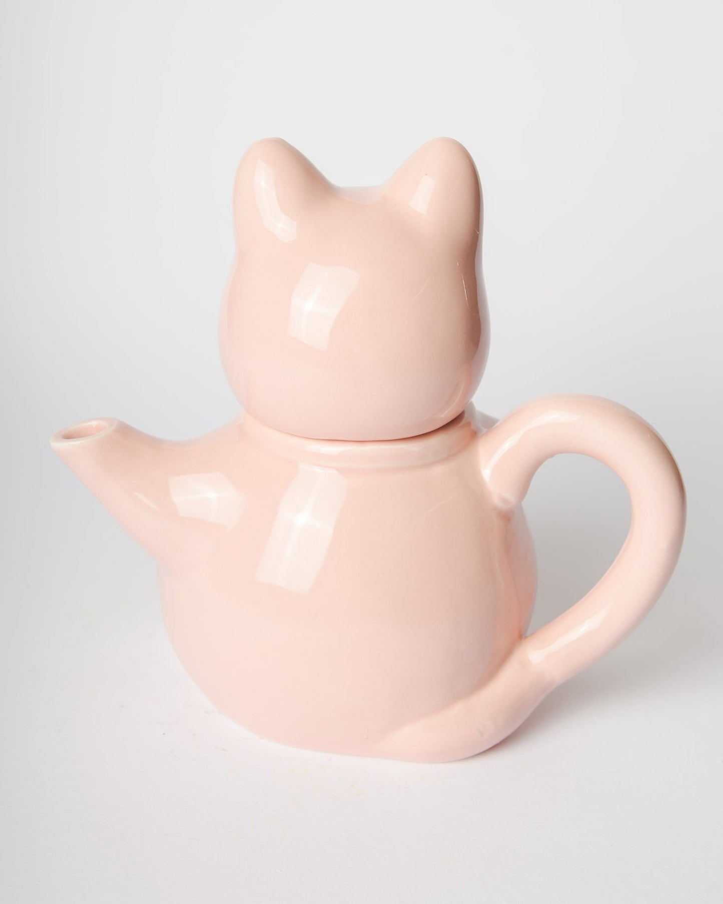 Théière Chat Chanceux Rose