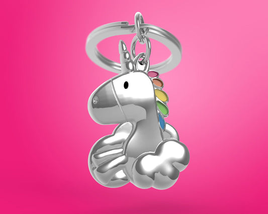 Porte clés Licorne Nuage Meta[l]morphose | Boutique d'objets cadeaux designs