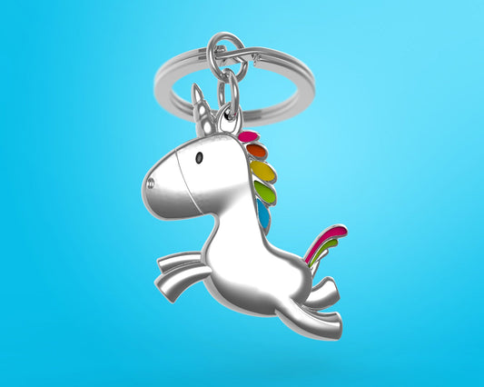 Porte clés Licorne Meta[l]morphose | Boutique d'objets cadeaux designs CoolDesign.fr