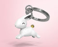 Porte clés Lapin Joyeux Meta[l]morphose | Boutique d'objets cadeaux designs 