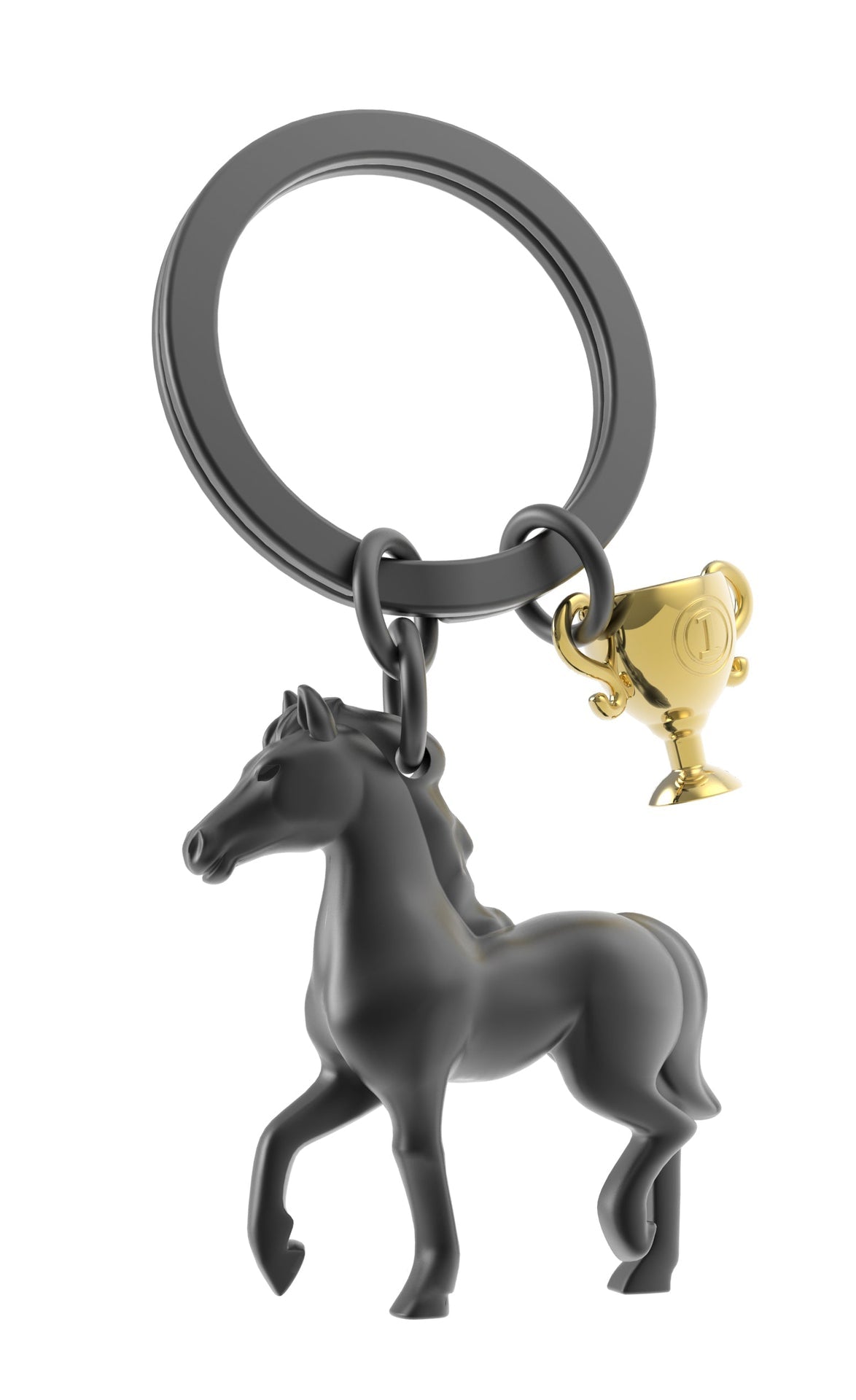 Ключодържател Black Racing Horse
