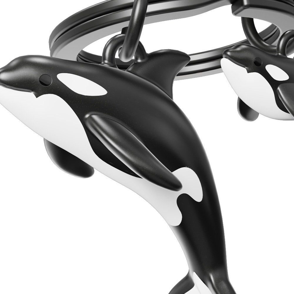 Porte-clés Orque Meta[l]morphose – détail produit