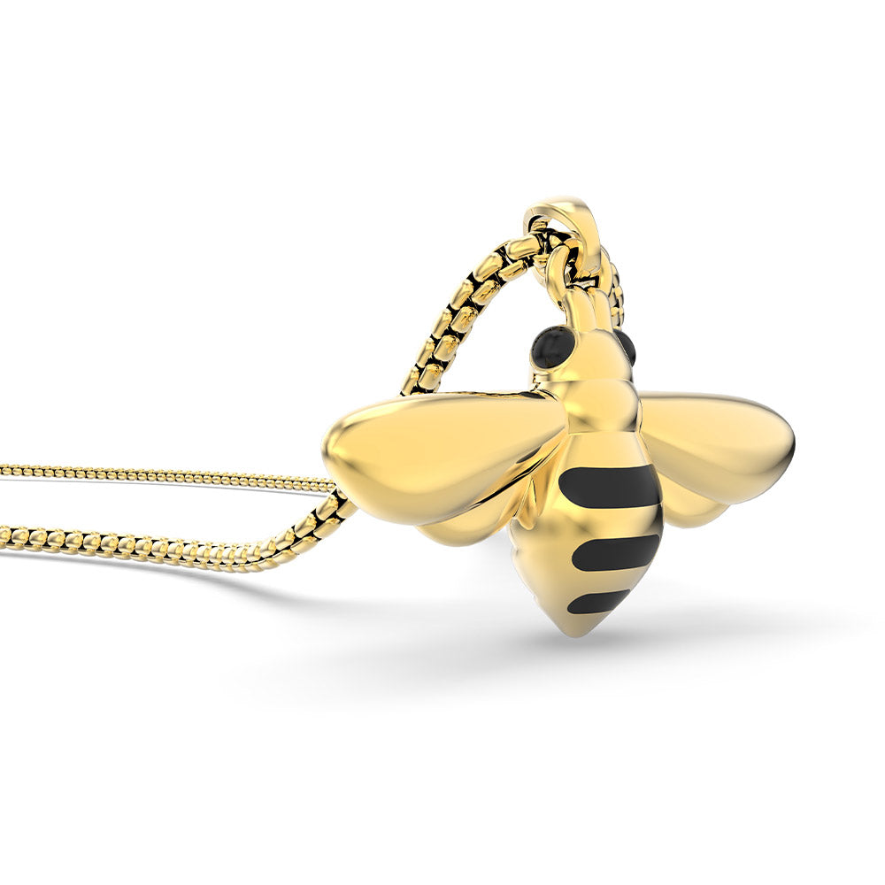 Collier Abeille Meta[l]morphose – vue 3