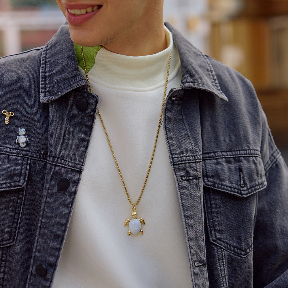 Collier Tortue Meta[l]morphose – vue 4