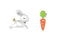 Pins Lapin et Carotte Meta[l]morphose | Boutique d'objets cadeaux designs 