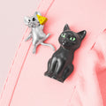 Pin's Chat et Souris Meta[l]morphose – vue principale
