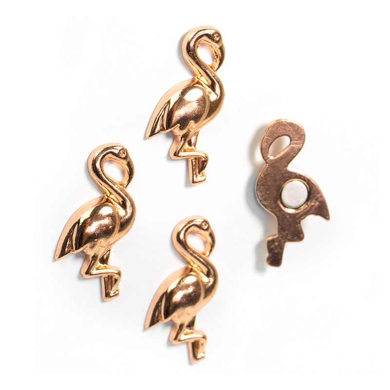 magnets flamants roses dores trendform FA4601 7640169366949