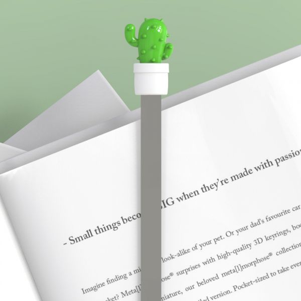 marque page cactus metalmorphose
