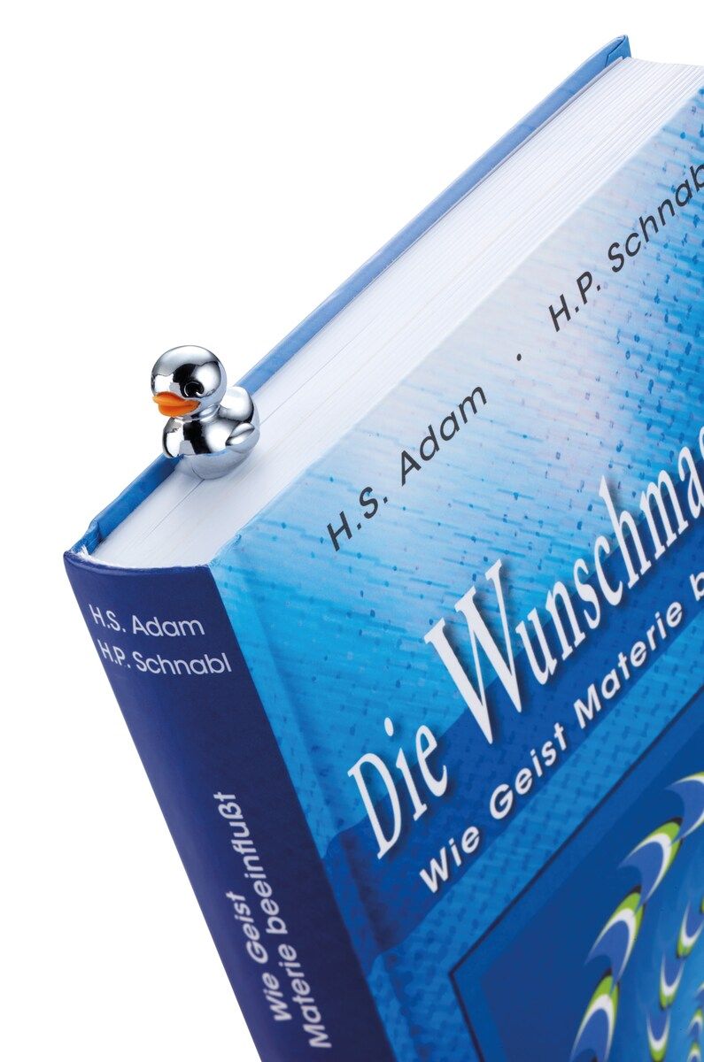 Marque-page Canard Argent – détail 5
