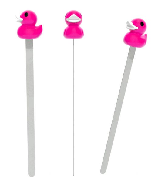 marque page canard rose metalmorphose 