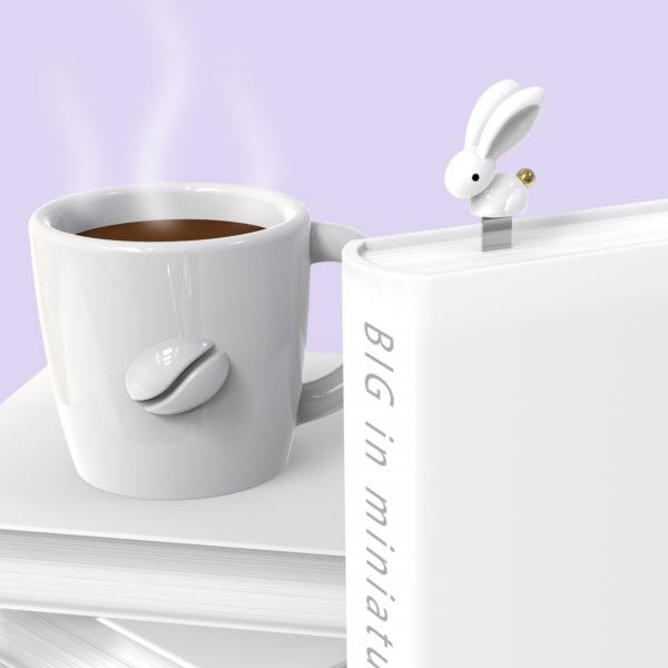 marque page lapin metalmorphose 