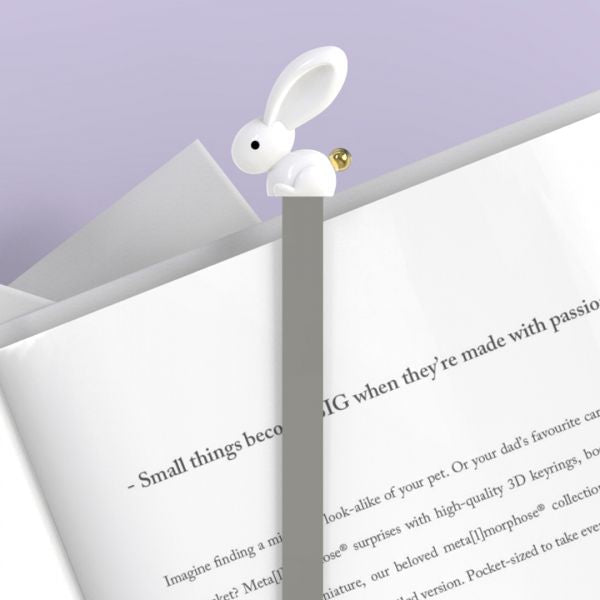 marque page lapin metalmorphose 