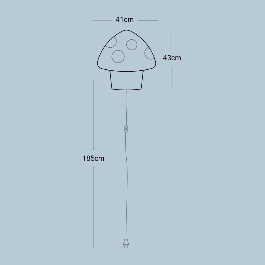 applique soft light champignon buo kids 