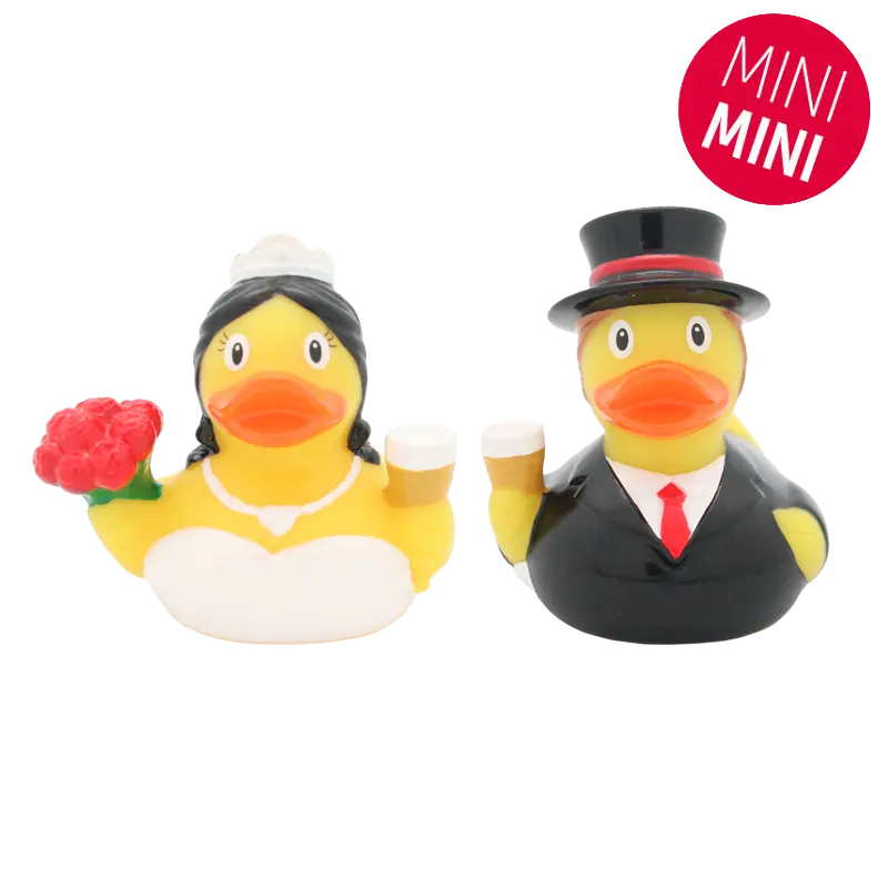 Mini Canards Mariés weeding cake couple mariage