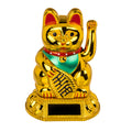 mini chat chanceux dore solaire ootb 91559415