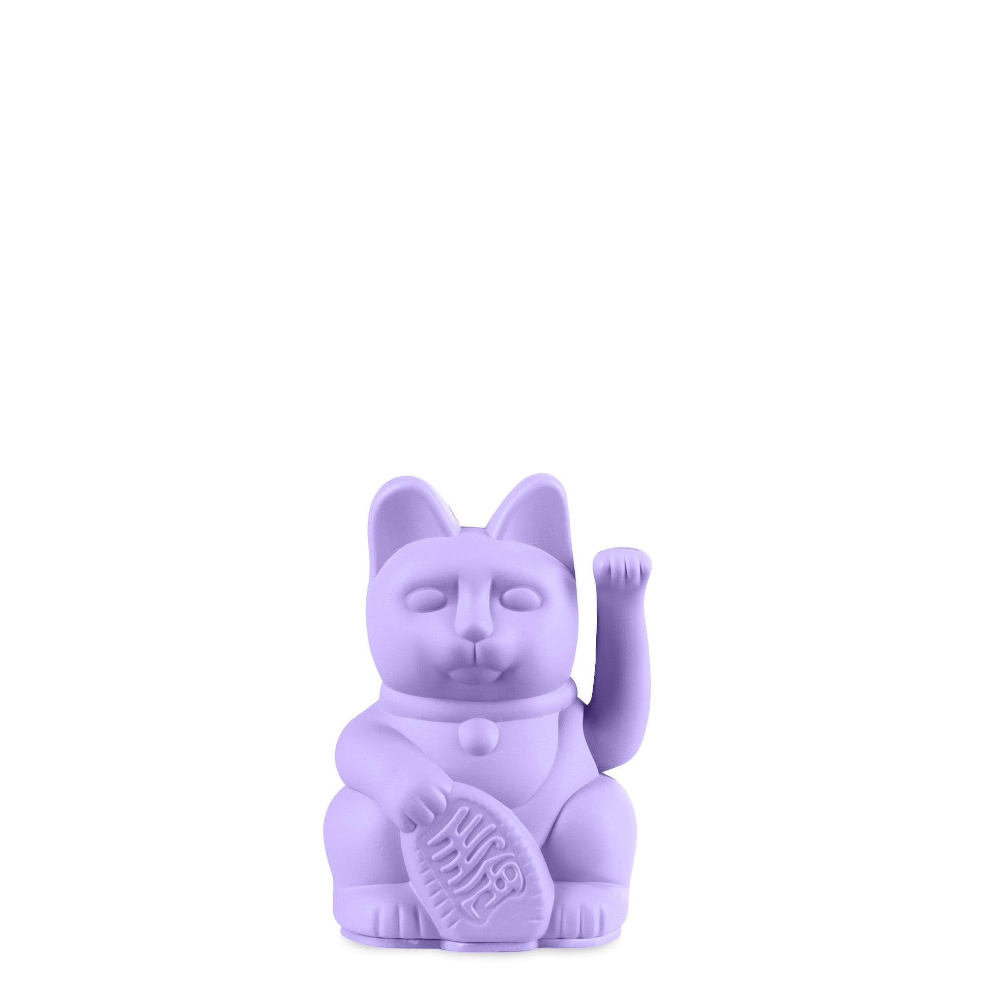 Mini Chat Chanceux Lilas - le Chat Chanceux