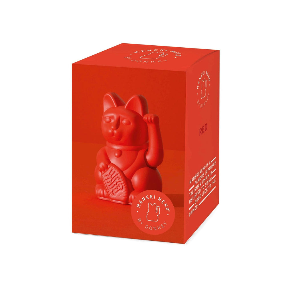 Mini Chat Chanceux Rouge