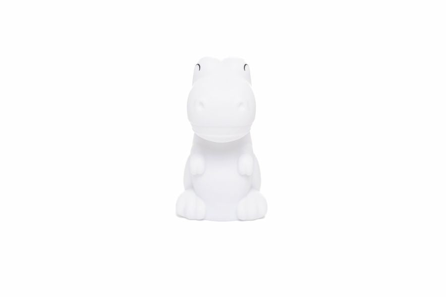 mini veilleuse dinosaure blanc dhink 