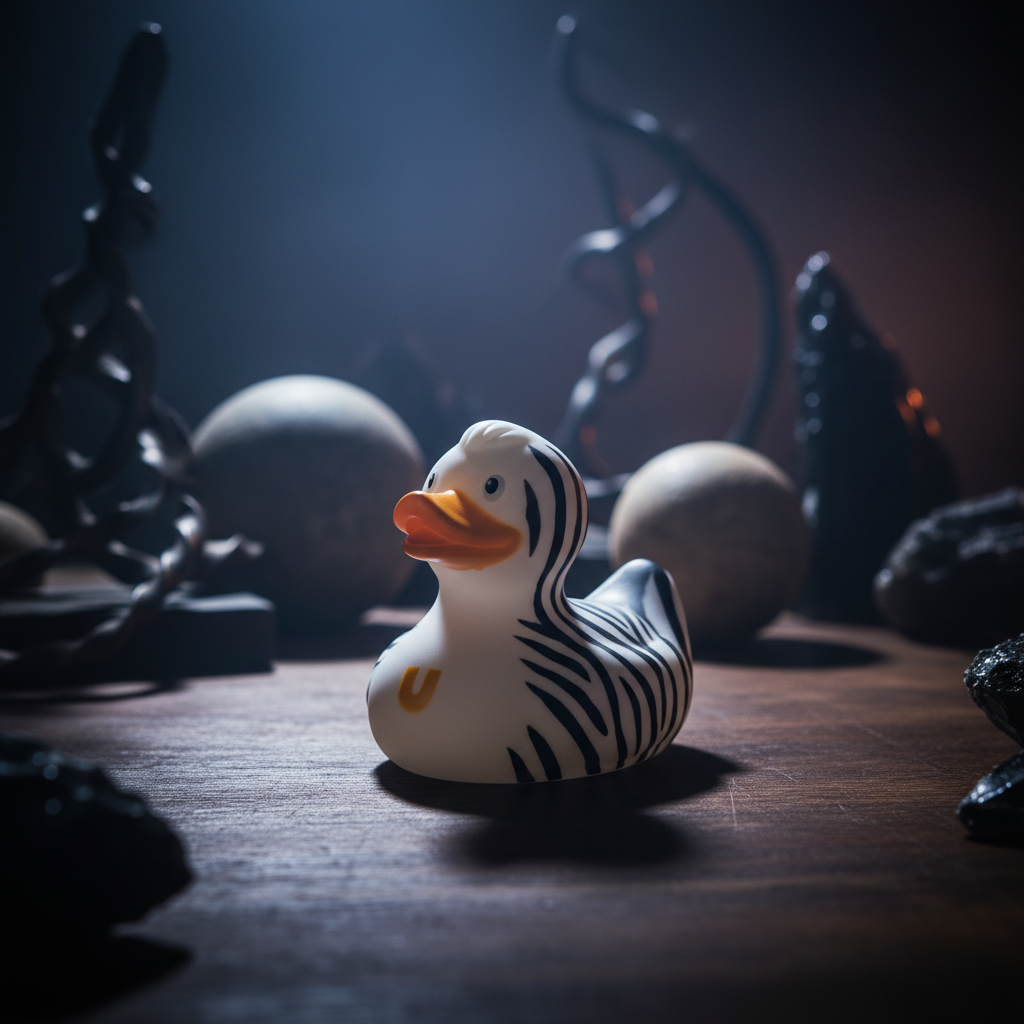 Mini pato cebra