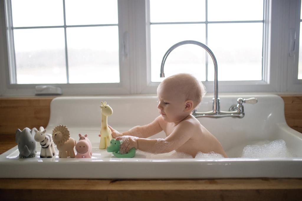 hippopotame de bain tikiri 