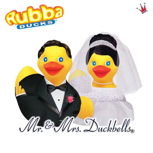 Couple de Mariés Canard Rubba Ducks CoinCaillerie