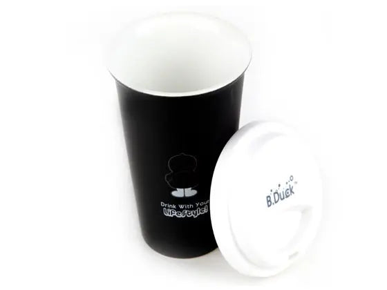 mug canard noire a cafe b duck 