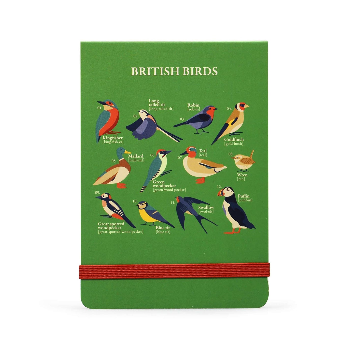 Carnet d’observation des oiseaux RSPB - oiseaux du jardin