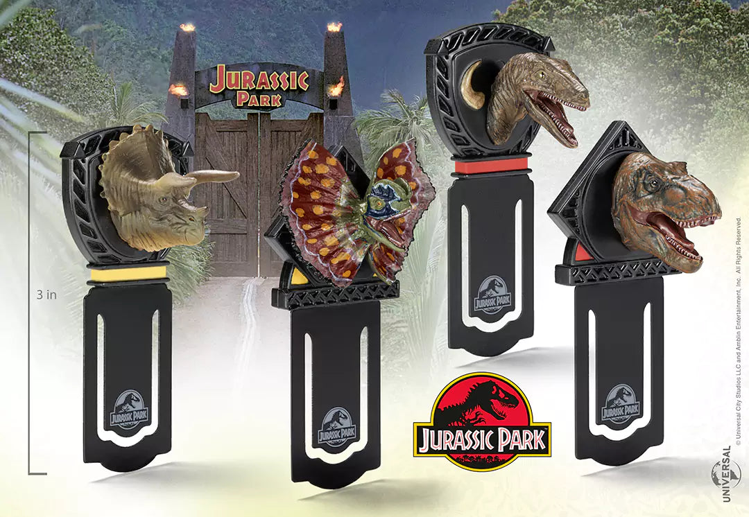 Marque-pages Jurassic Park - Dinosaures