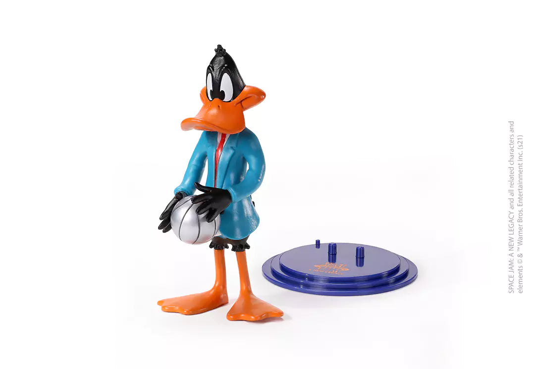 bendyfigs space jam 2 daffy duck noble collection NN9588 849421007478