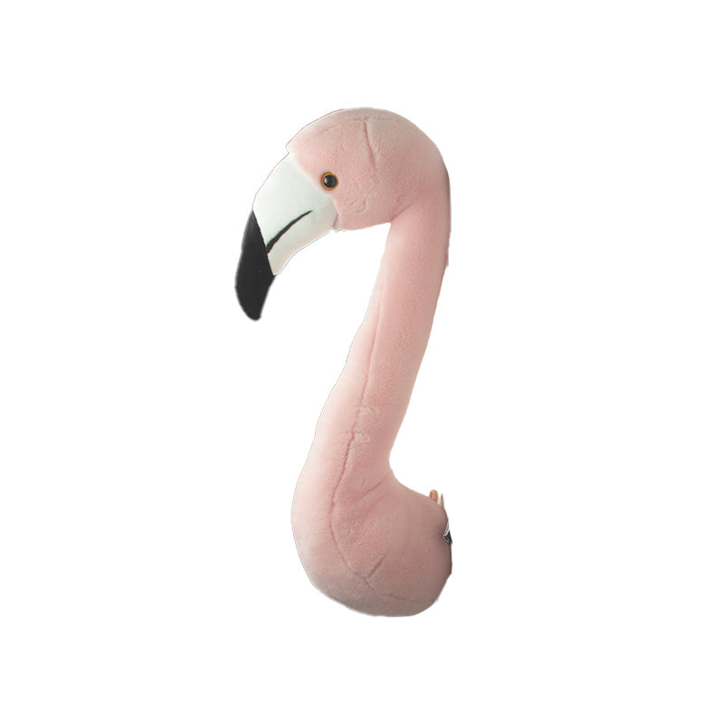 Décoration Murale Peluche Sophia le Flamant Rose - Wild & Soft